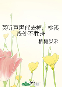 莫听声声催去棹，桃溪浅处不胜舟